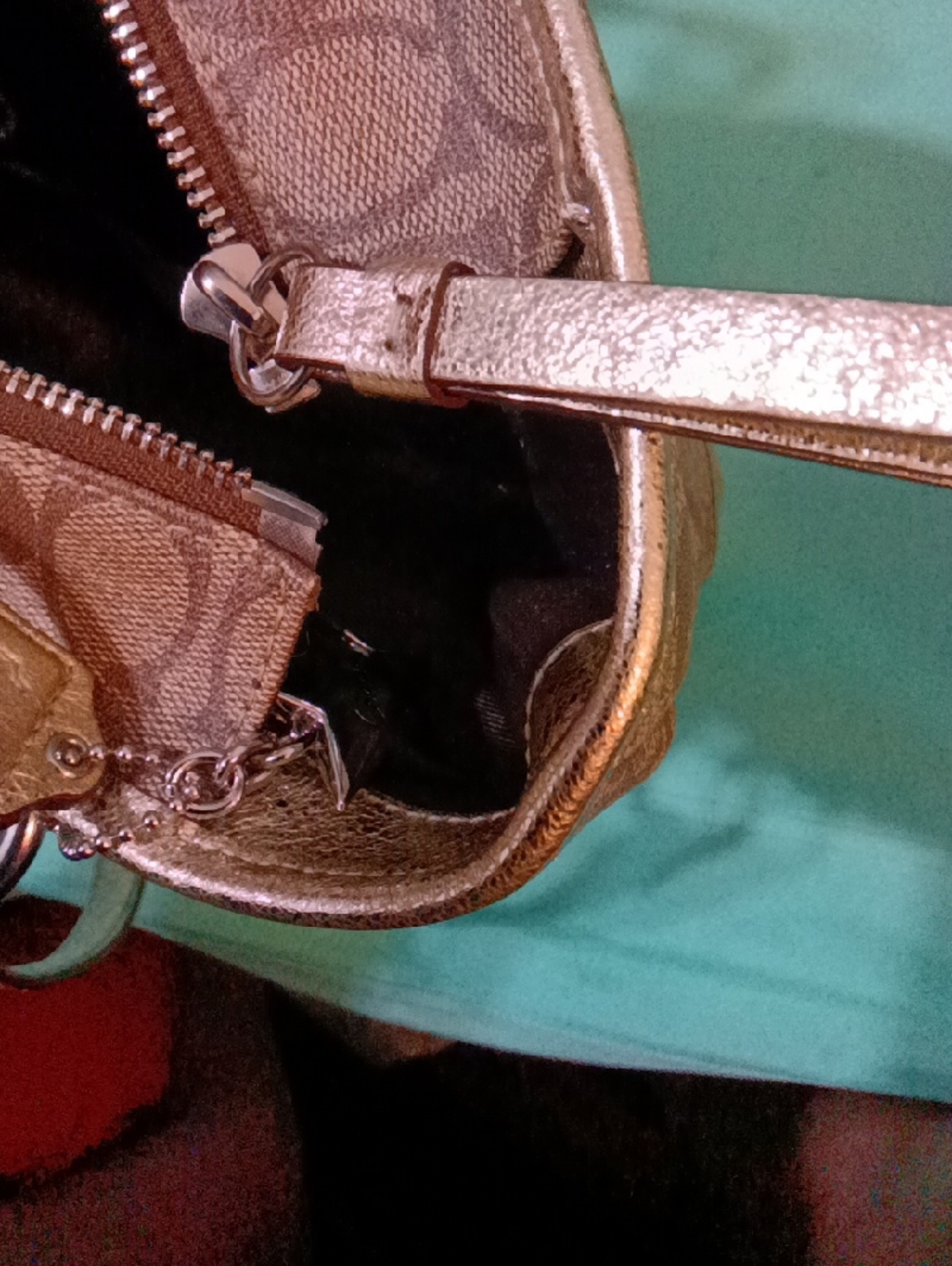 Coach Heritage Signature Star Print Shldr Tote Bag Creed-A2276-F18853 - Picture 12 of 13